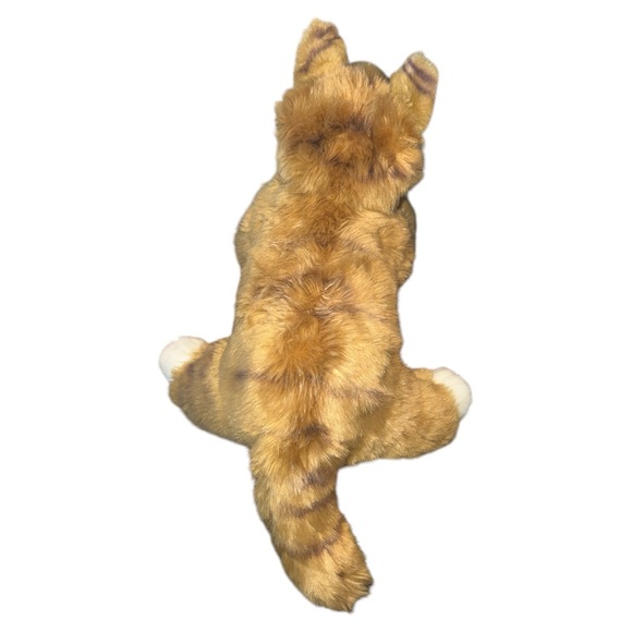Bearington Tabby Maine Coon Realistic Cat 12" Plush Stuffed Animal Kitty - Picture 3 of 7